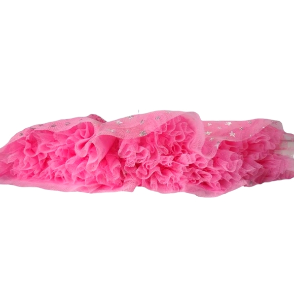 Ballerina Tutu with Silver Stars Pink size 5 - Picture 2 of 5